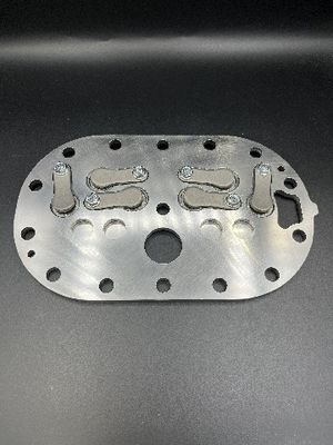 Компрессорная клапанная плита из нержавеющей стали с ограничителем давления и регулятором процесса литья для промышленных применений