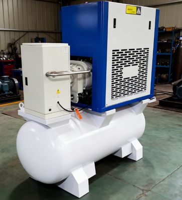 11 кВт 15 л.с. винтовой воздушный компрессор с сушилкой и резервуаром для лазерной резки